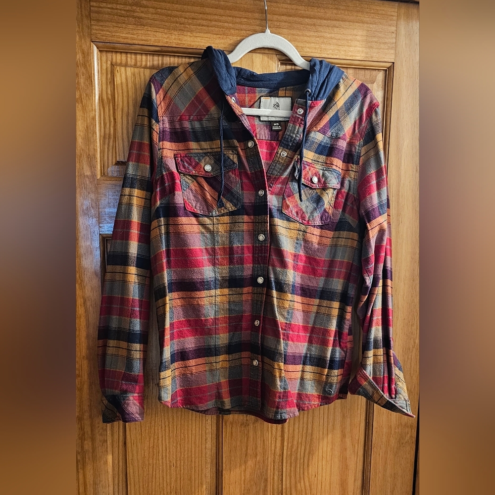Legendary Whitetails Hooded Flannel